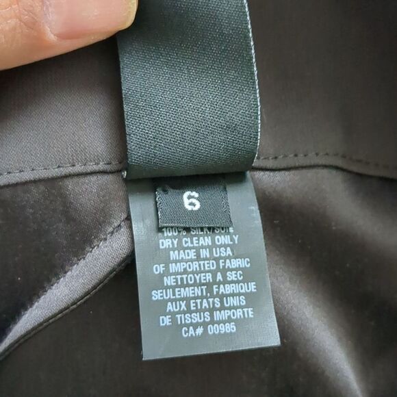 Zero + Maria Cornejo 100% Silk Dress Size 6 - Picture 5 of 10